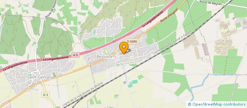 localisation de l'entreprise IDEES PLUS  BEZOUCE