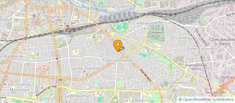 localisation de l'entreprise IDEES PRODUCTION à RENNES