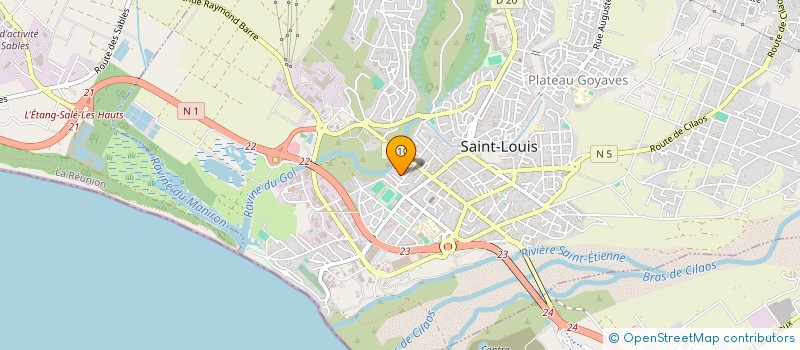localisation de l'entreprise IDEES SUD à SAINT-LOUIS