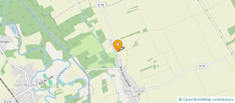 localisation de l'entreprise IDEES ZEN  RILLY-SAINTE-SYRE