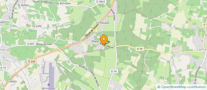 localisation de l'entreprise IDEESYS  FRONTENAS