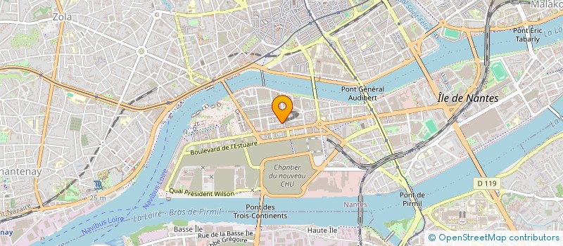 localisation de l'entreprise IDEEVENTS à NANTES