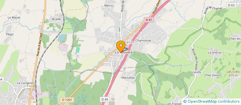 localisation de l'entreprise IDEF SYSTEMES à SAINT-FELIX