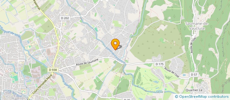 localisation de l'entreprise IDEFIX  L'ISLE-SUR-LA-SORGUE