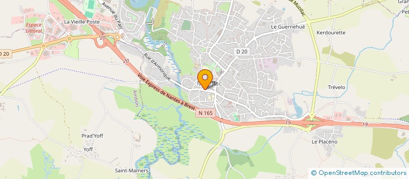 localisation de l'entreprise IDEFIX  MUZILLAC