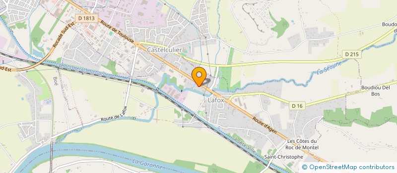 localisation de l'entreprise IDEFIX  LAFOX