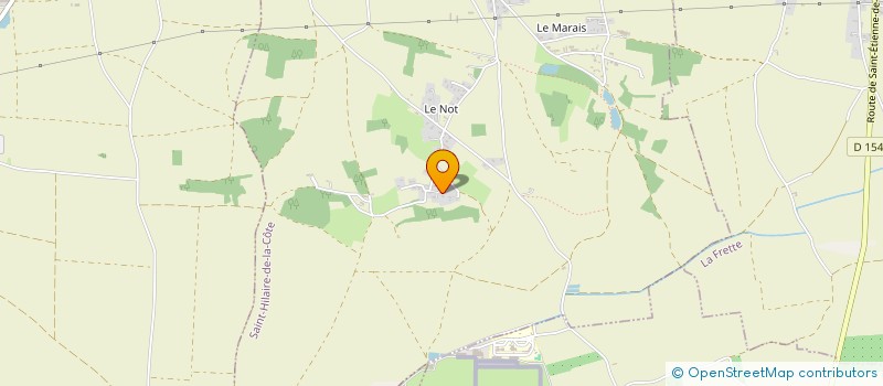 localisation de l'entreprise IDEHO  SAINT-HILAIRE-DE-LA-COTE