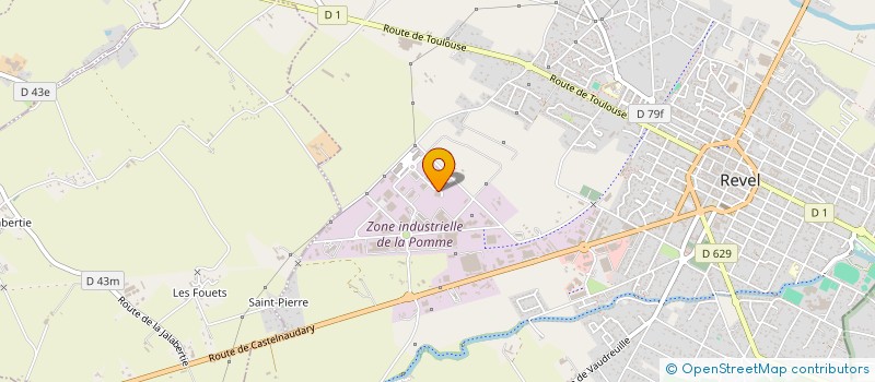 localisation de l'entreprise IDEKEL LOGISTIC SAS à REVEL