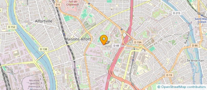 localisation de l'entreprise IDEKOM EVENEMENTS à MAISONS-ALFORT