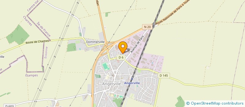 localisation de l'entreprise IDEKSYS à ANGERVILLE