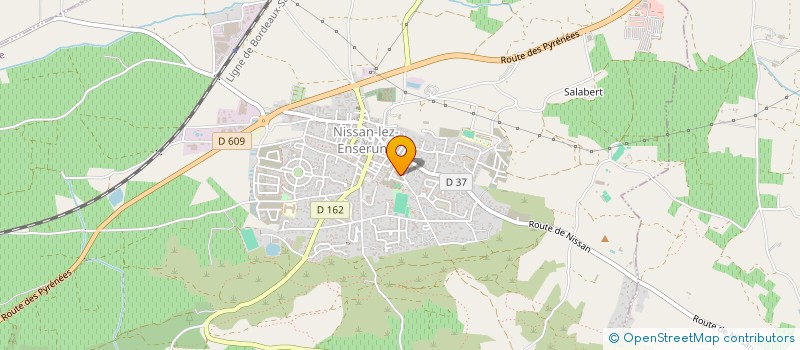localisation de l'entreprise IDEL  NISSAN-LEZ-ENSERUNE