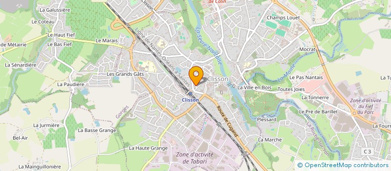 localisation de l'entreprise IDEL BC à CLISSON