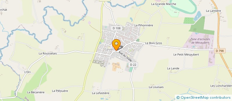 localisation de l'entreprise IDEL DE JAVENE  JAVENE