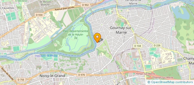 localisation de l'entreprise IDEL FLOURY-GUERRE  NOISY-LE-GRAND