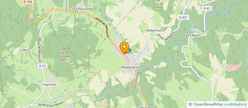 localisation de l'entreprise IDELBEAUX  BEAUX