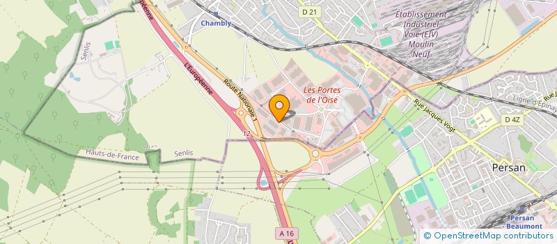 localisation de l'entreprise IDELEC à LA COURNEUVE