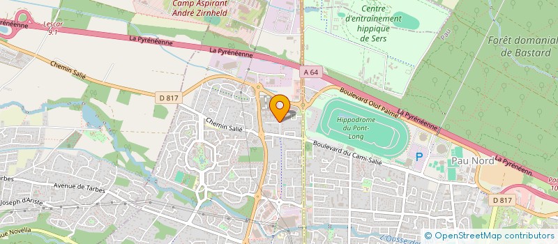 localisation de l'entreprise IDELESCAR à LONS