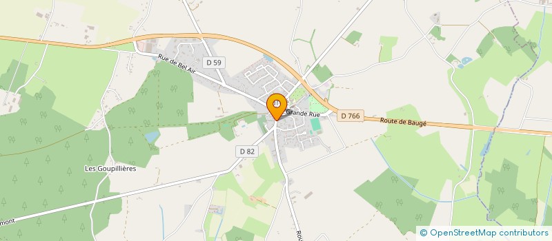 localisation de l'entreprise IDELI  JARZE VILLAGES