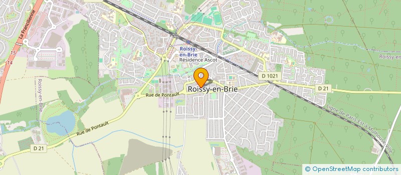 localisation de l'entreprise IDELICE à FONTENAY-TRESIGNY