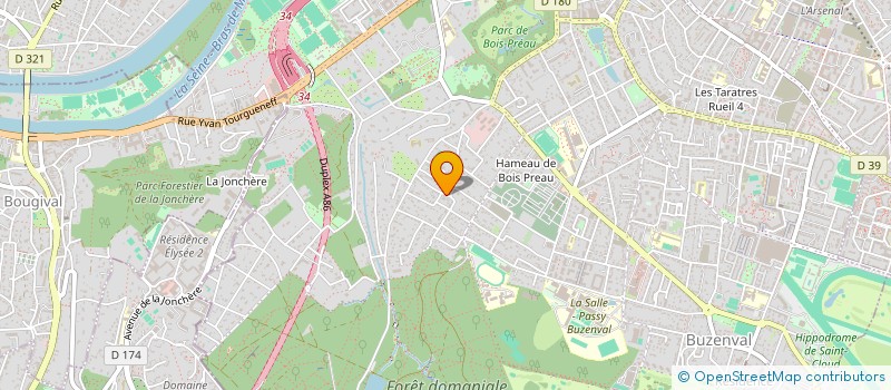 localisation de l'entreprise IDELOG à RUEIL-MALMAISON