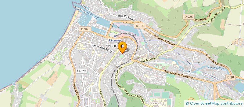 localisation de l'entreprise IDEM à FECAMP