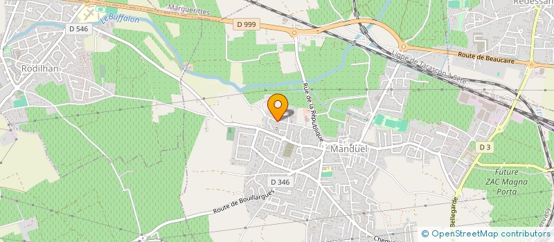 localisation de l'entreprise IDEM  MANDUEL