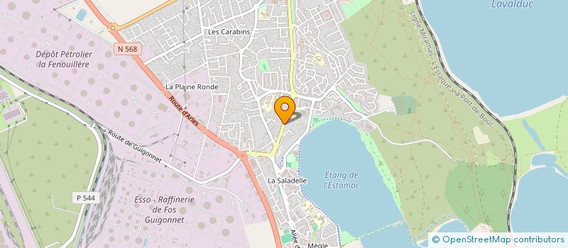 localisation de l'entreprise IDEM  FOS-SUR-MER