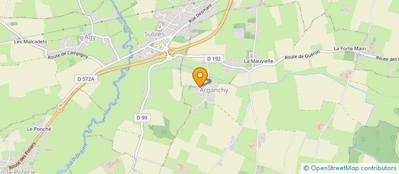 localisation de l'entreprise IDEM  ARGANCHY