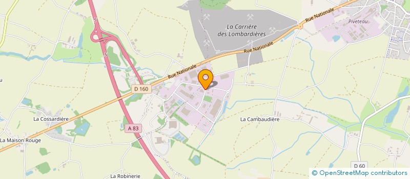 localisation de l'entreprise IDEM 85 à SAINTE-FLORENCE