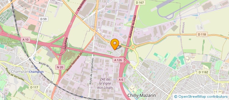 localisation de l'entreprise IDEM CHILLY  CHILLY-MAZARIN