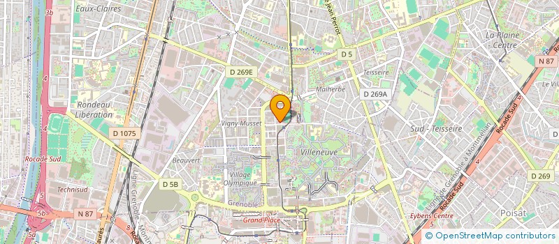 localisation de l'entreprise IDEM DEMARCHE D'INSERTION à GRENOBLE