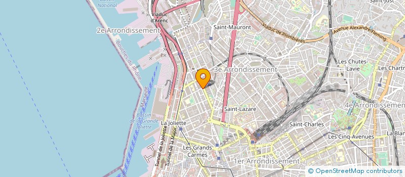 localisation de l'entreprise IDEM DEMENAGEMENT à MARSEILLE