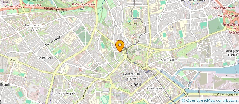localisation de l'entreprise IDEM DENTAIRE à CAEN