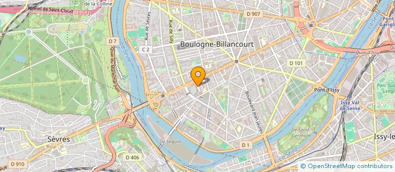 localisation de l'entreprise IDEM DENTAL à BOULOGNE-BILLANCOURT