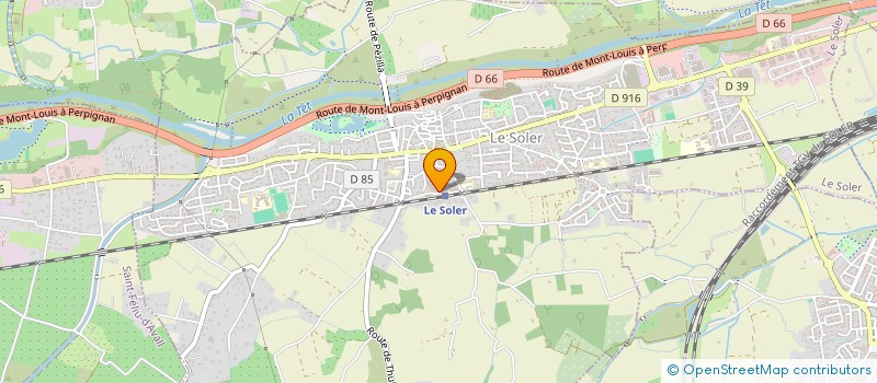 localisation de l'entreprise IDEM ENSEIGNEMENT SUPERIEUR  LE SOLER