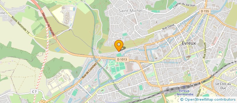 localisation de l'entreprise IDEM IMMOBILIER  EVREUX