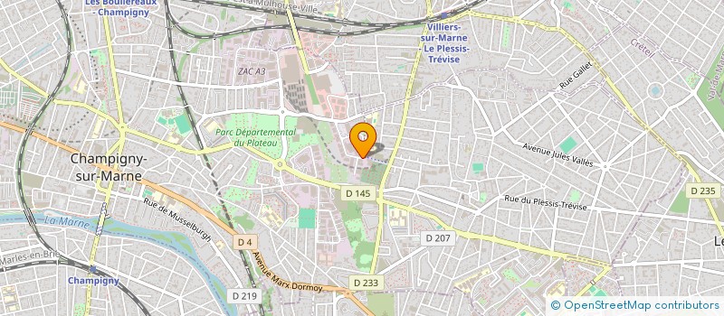 localisation de l'entreprise IDEM IMPRESSION à CHAMPIGNY-SUR-MARNE