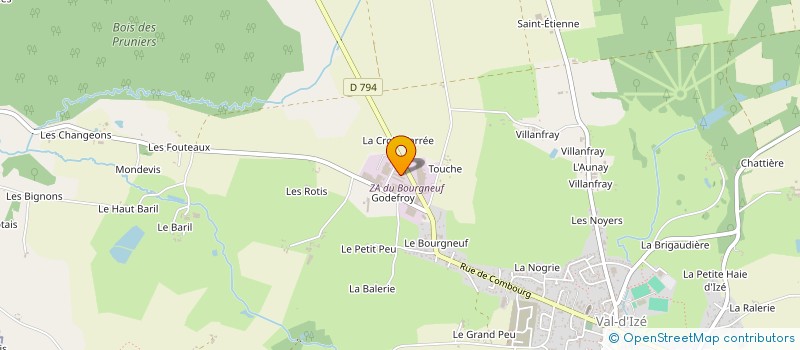 localisation de l'entreprise IDEM PLUS à VAL D'IZE
