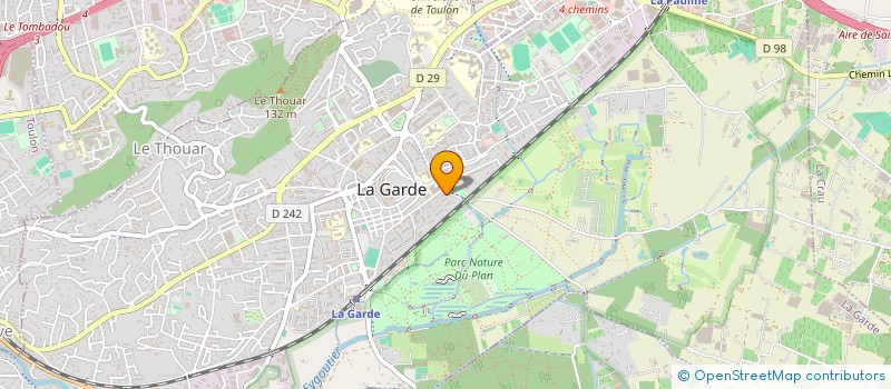 localisation de l'entreprise IDEM-TECH à LA GARDE