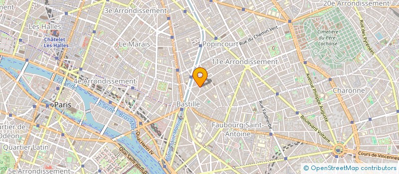 localisation de l'entreprise IDEMA  PARIS