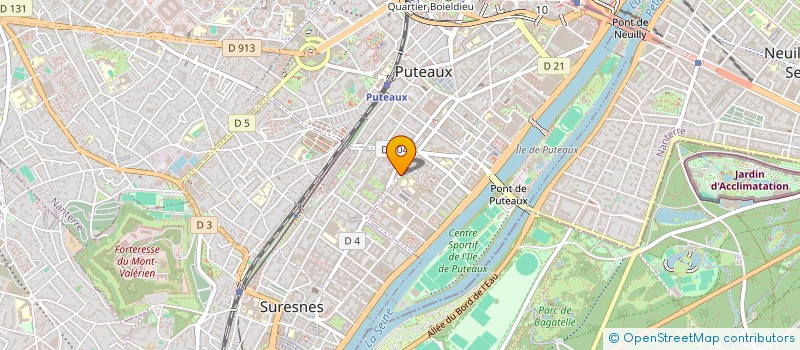 localisation de l'entreprise IDEMAPS - DOCULAB  PUTEAUX