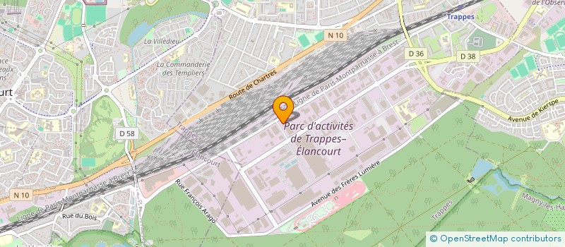 localisation de l'entreprise IDEMAPS - MOUVLAB à TRAPPES
