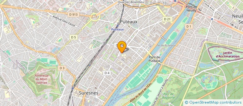 localisation de l'entreprise IDEMAPS - QUALIS à PUTEAUX