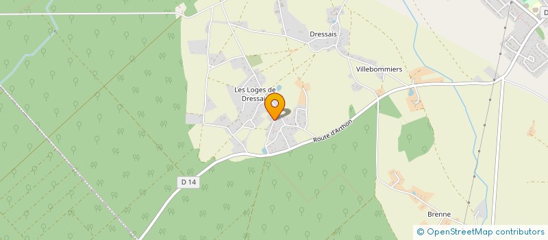 localisation de l'entreprise IDEME à ARDENTES