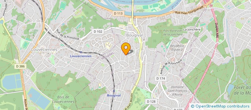 localisation de l'entreprise IDEMLOVE  BOUGIVAL