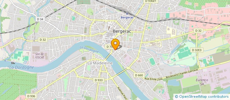 localisation de l'entreprise IDEMO à BERGERAC