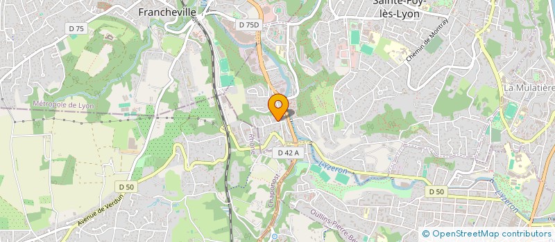 localisation de l'entreprise IDEMO CARS à SAINTE-FOY-LES-LYON
