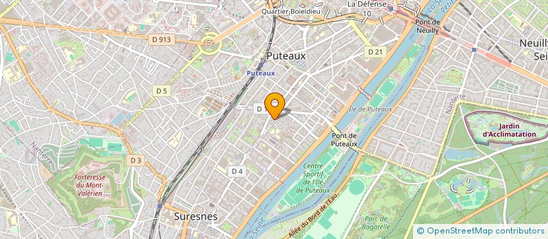 localisation de l'entreprise IDEMO IMMO à SURESNES
