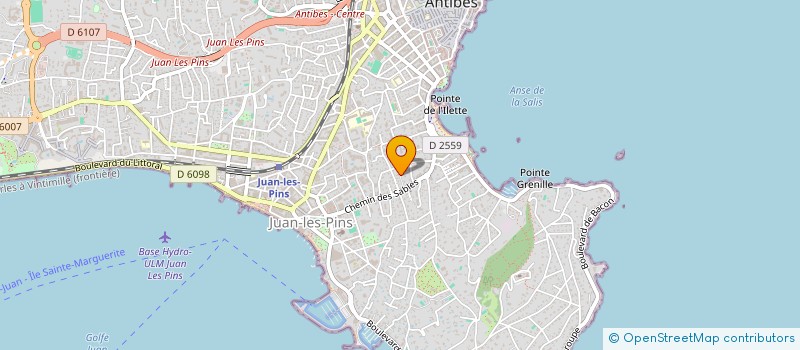 localisation de l'entreprise IDEN à ANTIBES