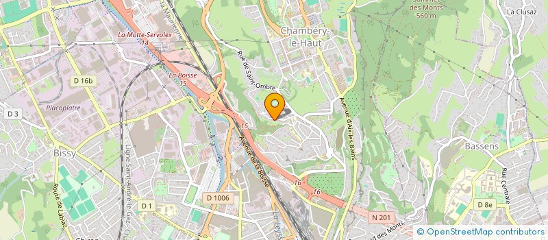 localisation de l'entreprise IDENEA ERGONOMIE à CHAMBERY